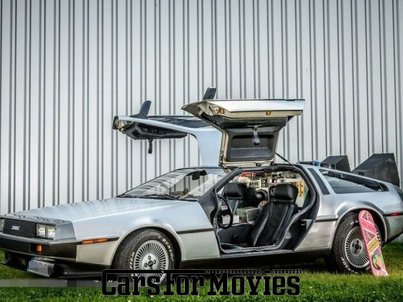 CarsForMovies | DeLorean DMC-12 1981 USA Silber Schwarz Zivilfahrzeug Coupe DE - Nordrhein-Westfalen 2783 Zurück in die Zukunft Oldtimer Back to the Future Flügeltüren showcar