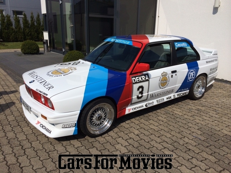 CarsForMovies | BMW M3 E30 Evo 2 1989 Deutschland Weiß Grau Zivilfahrzeug Sportwagen Saarland 2886 Rallye Motorsport Rennwagen