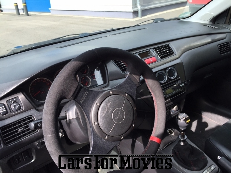 CarsForMovies | Mitsubishi Lancer Evo 9  2006 Japan Schwarz Grau Zivilfahrzeug Limousine Saarland 2889 Heckspoiler 