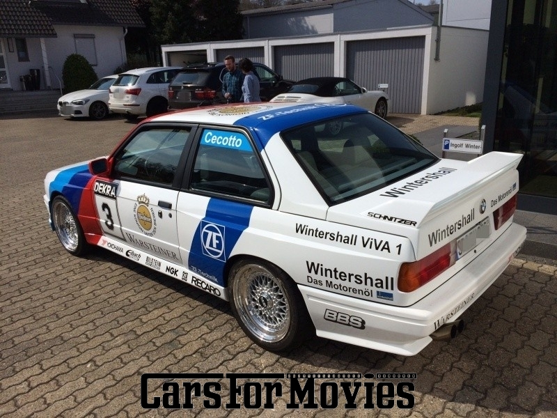 CarsForMovies | BMW M3 E30 Evo 2 1989 Deutschland Weiß Grau Zivilfahrzeug Sportwagen Saarland 2886 Rallye Motorsport Rennwagen