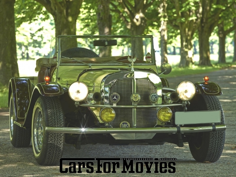 CarsForMovies | Mercedes Benz 1929 SSK Gazelle Roadster Replica 1989 Deutschland Beige Braun Zivilfahrzeug Cabrio Nordrhein-Westfalen 2956 Kopie Oldtimer Nachbau 