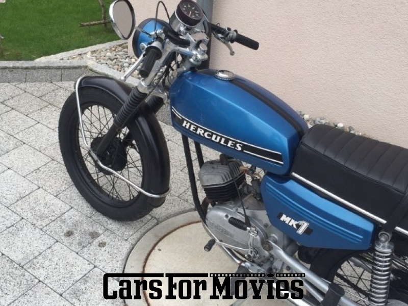 CarsForMovies | Hercules MK1 1976 Deutschland Blau Schwarz Zwei- und Dreirad Motorrad Bayern 2966 Oldtimer