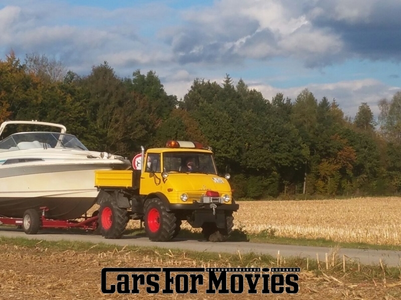 CarsForMovies | Unimog 406 1964 Deutschland Gelb Gelb Nutzfahrzeug LKW Bayern 3016 Lastkraftwagen Pritschenwagen Zugmaschine 