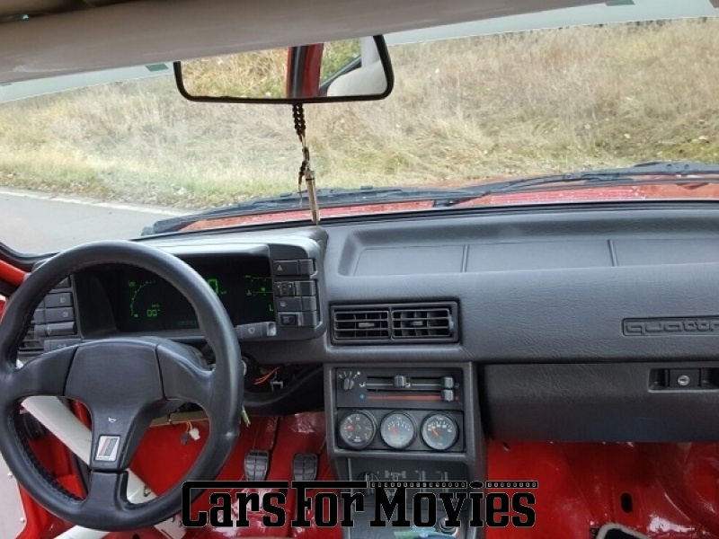 CarsForMovies | Audi Coupe Typ 85  1985 Deutschland Rot Rot Zivilfahrzeug Sportwagen Bayern 3040 Quattro Allrad Rallye