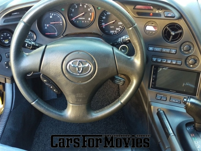CarsForMovies | Toyota Supra MKIV  1993 Japan Gold Schwarz Zivilfahrzeug Sportwagen Bayern 3049 custom tuning coupe linkslenker lhd