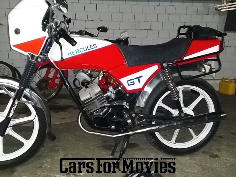 CarsForMovies | Hercules Prima GT 1991 Deutschland Rot Weiß Zwei- und Dreirad Motorrad Niedersachsen 3050 