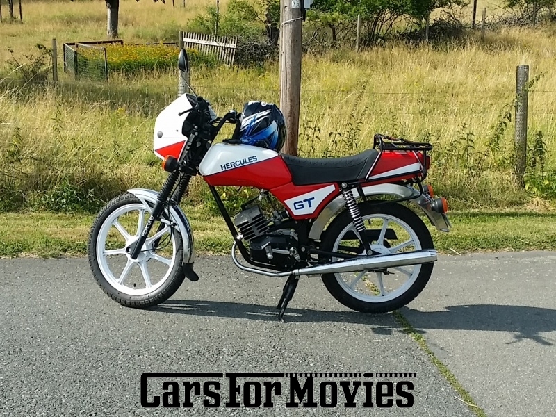 CarsForMovies | Hercules Prima GT 1991 Deutschland Rot Weiß Zwei- und Dreirad Motorrad Niedersachsen 3050 