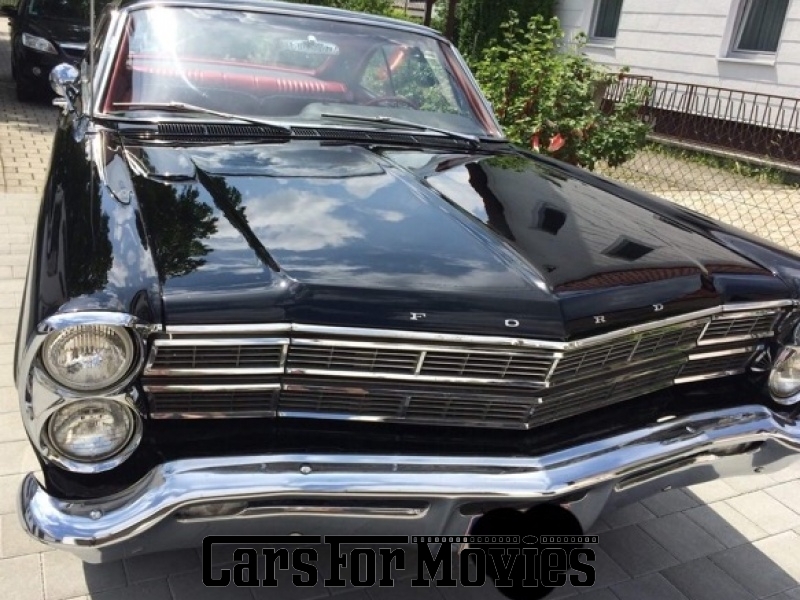 CarsForMovies | Ford Galaxie 500 1967 USA Schwarz Rot Zivilfahrzeug Coupe Bayern 3077 Oldtimer