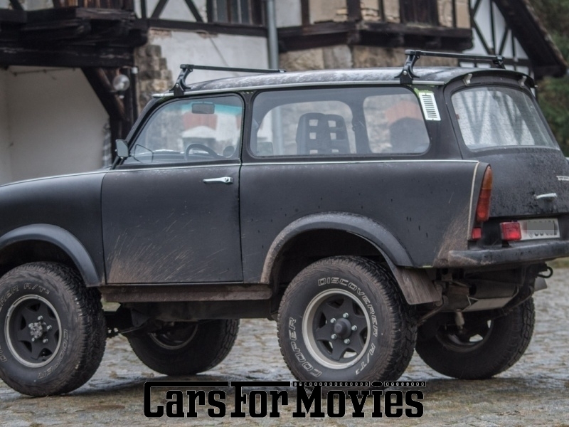 CarsForMovies | Trabant 601 Kombi Custom 1985 DDR Schwarz Schwarz Zivilfahrzeug DDR Fahrzeug allgemein Brandenburg 3085 Tuning Custom Geländewagen 