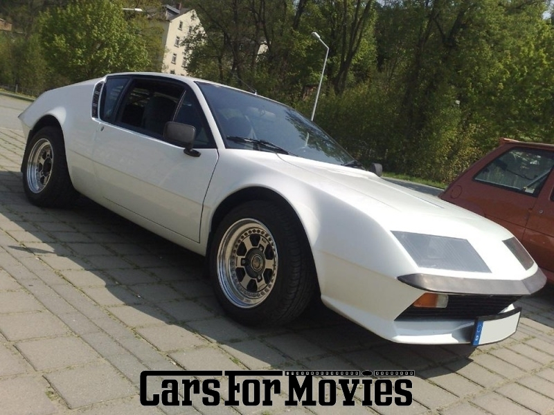 CarsForMovies | Renault Alpine A310 V6 1979 Frankreich Weiß Grau Zivilfahrzeug Sportwagen Berlin 3258 Oldtimer Coupe Schuppengrill