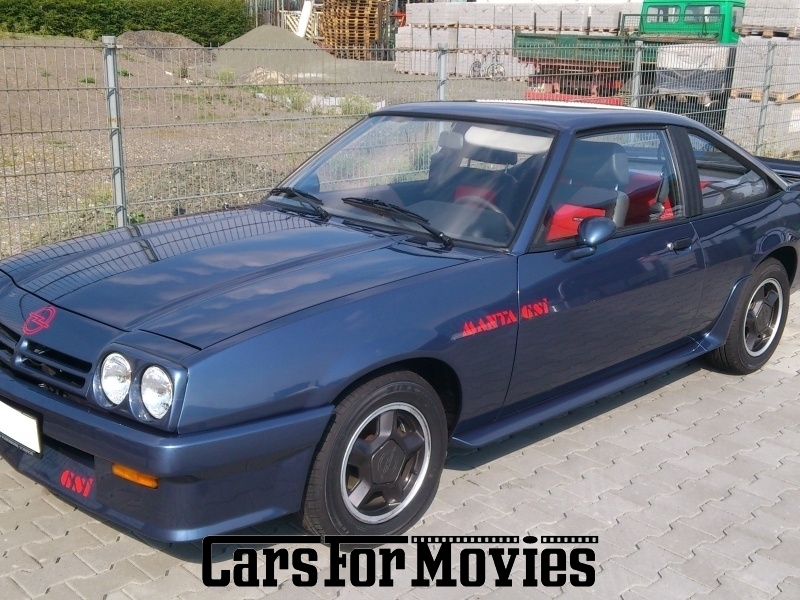 CarsForMovies | Opel Manta B GSi Exklusiv 1986 Deutschland Blau Schwarz Zivilfahrzeug Coupe Hessen 3271 Oldtimer