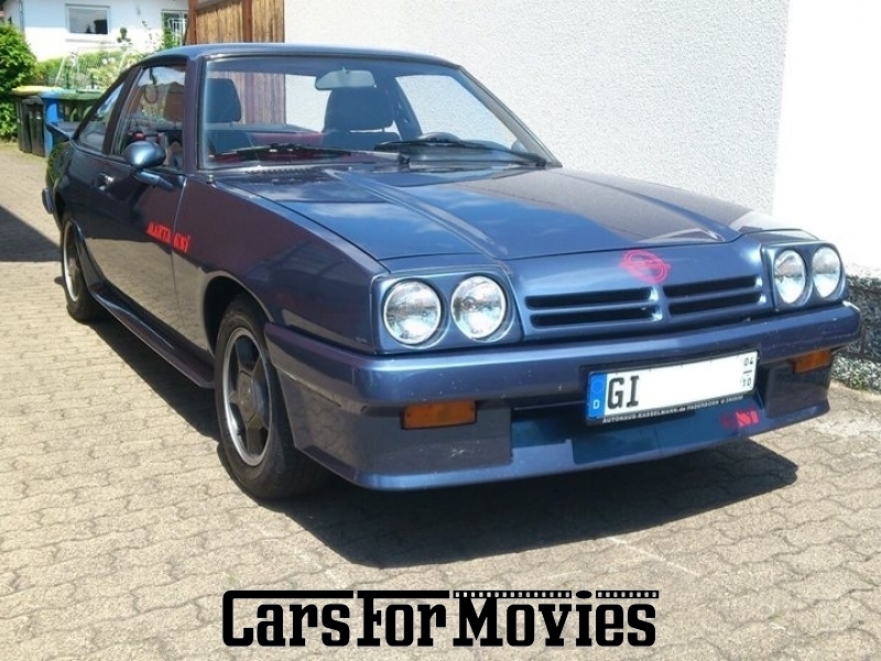CarsForMovies | Opel Manta B GSi Exklusiv 1986 Deutschland Blau Schwarz Zivilfahrzeug Coupe Hessen 3271 Oldtimer
