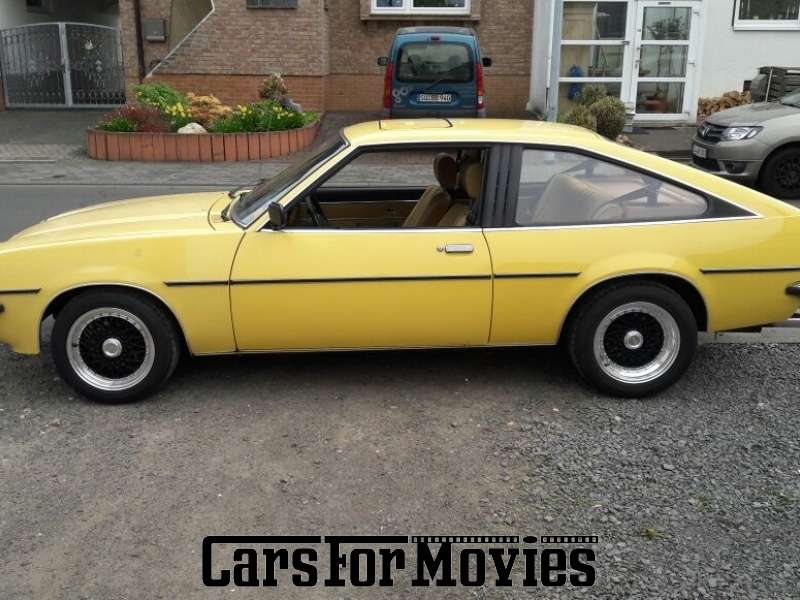 CarsForMovies | Opel Manta B CC 1979 Deutschland Gelb Braun Zivilfahrzeug Coupe Nordrhein-Westfalen 3286 Oldtimer