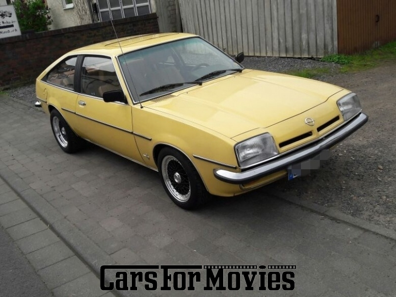 CarsForMovies | Opel Manta B CC 1979 Deutschland Gelb Braun Zivilfahrzeug Coupe Nordrhein-Westfalen 3286 Oldtimer