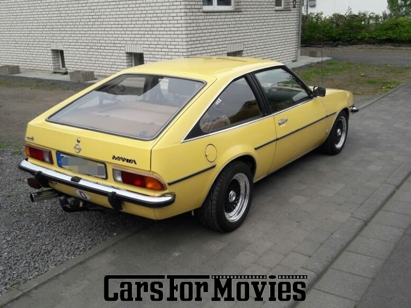CarsForMovies | Opel Manta B CC 1979 Deutschland Gelb Braun Zivilfahrzeug Coupe Nordrhein-Westfalen 3286 Oldtimer