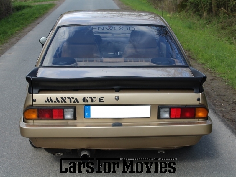 CarsForMovies | Opel Manta GT/E 1983 Deutschland Gold Beige Zivilfahrzeug Coupe Schleswig-Holstein 3335 Oldtimer