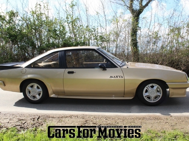 CarsForMovies | Opel Manta GT/E 1983 Deutschland Gold Beige Zivilfahrzeug Coupe Schleswig-Holstein 3335 Oldtimer