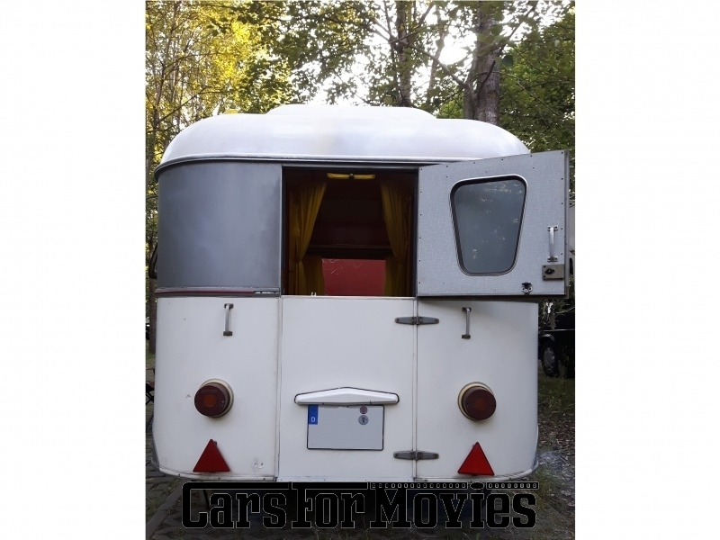 CarsForMovies | Nagetusch Diamant 1970 DDR Weiß Sonstige Zivilfahrzeug Wohnwagen Berlin 3336 Oldtimer Camping 