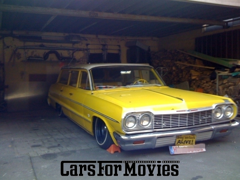 CarsForMovies | Chevrolet  Impala Lowrider  1964 USA Gelb Weiß Zivilfahrzeug Kombi Hamburg 3327 Oldtimer Custom Tuning Umbau