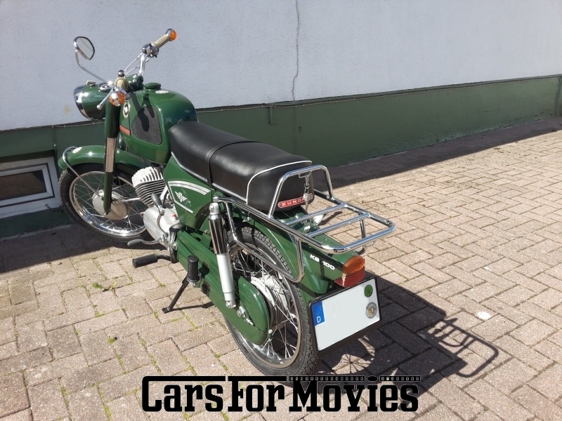 CarsForMovies | Zündapp KS 100 Polizeiausführung 1968 Deutschland Grün Grün Zwei- und Dreirad Motorrad Schleswig-Holstein 3438 Polizeimotorrad Einsatzfahrzeug Dienstfahrzeug   
