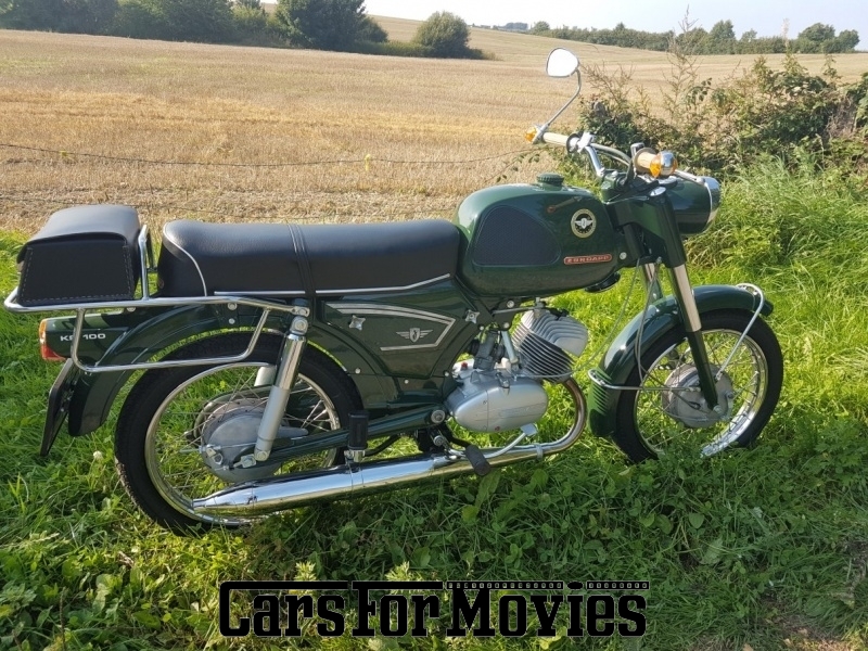 CarsForMovies | Zündapp KS 100 Polizeiausführung 1968 Deutschland Grün Grün Zwei- und Dreirad Motorrad Schleswig-Holstein 3438 Polizeimotorrad Einsatzfahrzeug Dienstfahrzeug   
