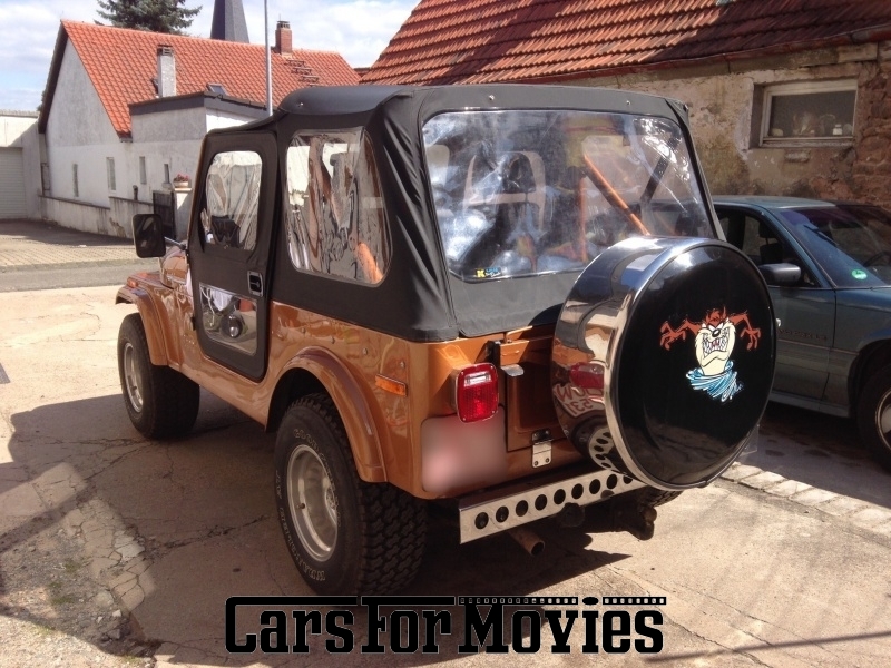 CarsForMovies | Jeep CJ7 304 V8 Quadra Trac 1976 USA Bronze Schwarz Zivilfahrzeug Geländewagen Rheinland-Pfalz 3479 Oldtimer Cabrio