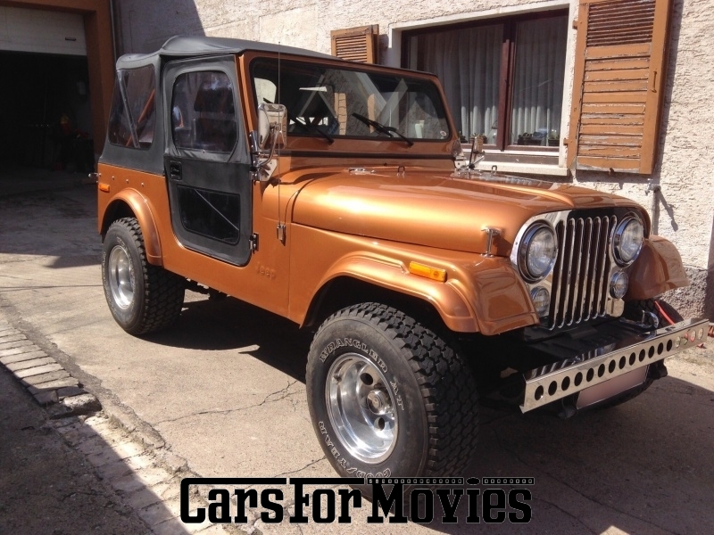 CarsForMovies | Jeep CJ7 304 V8 Quadra Trac 1976 USA Bronze Schwarz Zivilfahrzeug Geländewagen Rheinland-Pfalz 3479 Oldtimer Cabrio