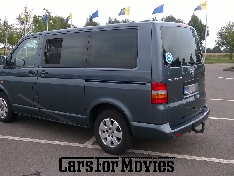 CarsForMovies | VW T5 2004 Deutschland Grau Grau Zivilfahrzeug Bus Berlin 3552 Anhängerkupplung