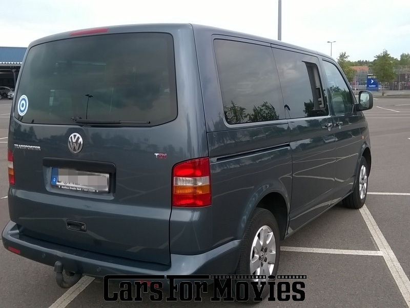CarsForMovies | VW T5 2004 Deutschland Grau Grau Zivilfahrzeug Bus Berlin 3552 Anhängerkupplung