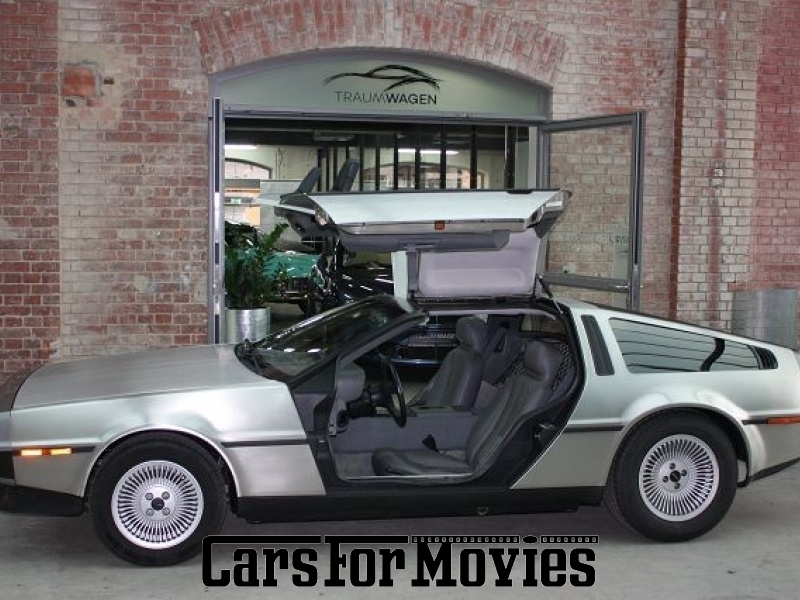 CarsForMovies | DeLorean DMC-12 1981 USA Sonstige Grau Zivilfahrzeug Sportwagen Bayern 3619 Oldtimer Zurück in die Zukunft Back to the Future Flügeltüren 