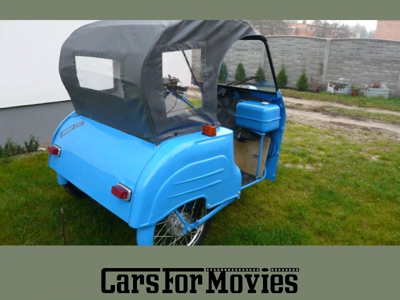 CarsForMovies | Simson Duo 4/1 1986 DDR Blau Grau Zivilfahrzeug DDR Fahrzeug allgemein Brandenburg 3652 