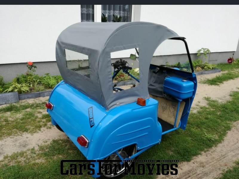 CarsForMovies | Simson Duo 4/1 1986 DDR Blau Grau Zivilfahrzeug DDR Fahrzeug allgemein Brandenburg 3652 