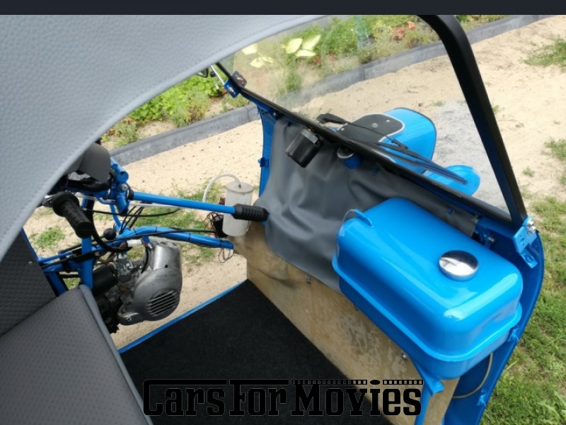 CarsForMovies | Simson Duo 4/1 1986 DDR Blau Grau Zivilfahrzeug DDR Fahrzeug allgemein Brandenburg 3652 