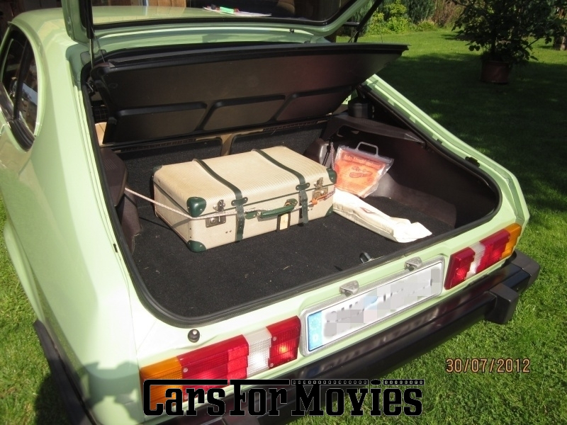 CarsForMovies | Ford D Capri 1980 Deutschland Grün Beige Zivilfahrzeug Coupe Brandenburg 3727 Oldtimer