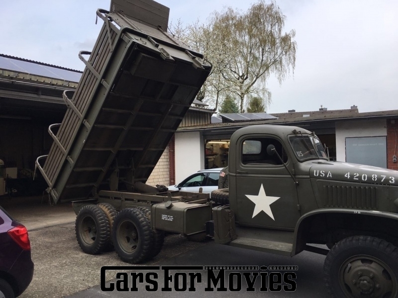 CarsForMovies | GMC CCKW 353 1943 USA Grün Grün Militärfahrzeug LKW Nordrhein-Westfalen 3748 Oldtimer US ARmy Armee Kipper