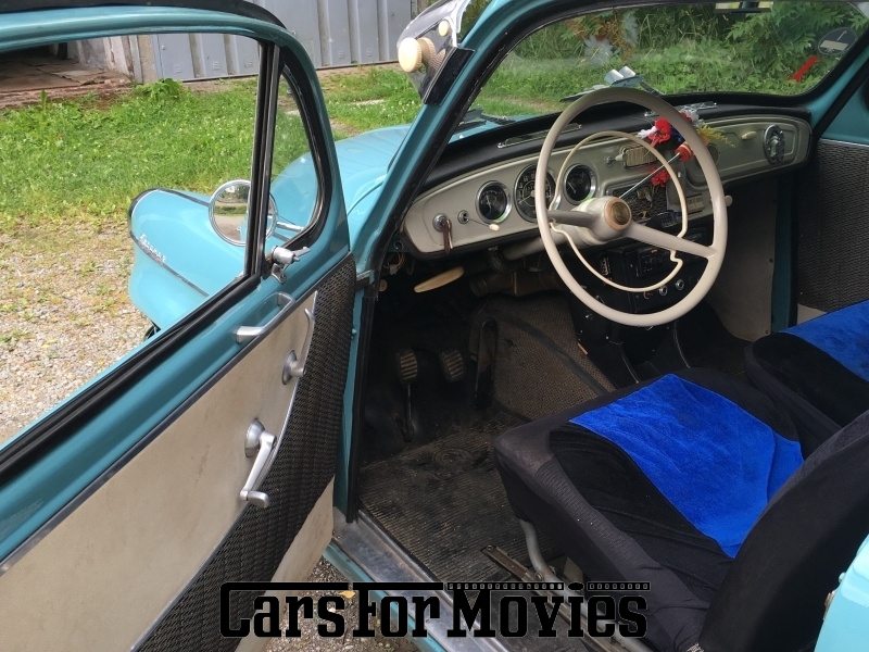 CarsForMovies | Skoda Octavia Super 1963 Tschechien Blau Weiß Zivilfahrzeug Limousine Baden-Württemberg 3917 Oldtimer Ostblock Tschechoslowakei