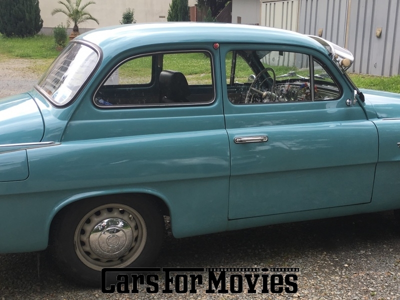 CarsForMovies | Skoda Octavia Super 1963 Tschechien Blau Weiß Zivilfahrzeug Limousine Baden-Württemberg 3917 Oldtimer Ostblock Tschechoslowakei