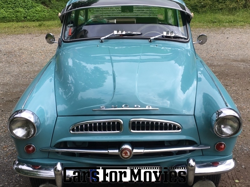 CarsForMovies | Skoda Octavia Super 1963 Tschechien Blau Weiß Zivilfahrzeug Limousine Baden-Württemberg 3917 Oldtimer Ostblock Tschechoslowakei