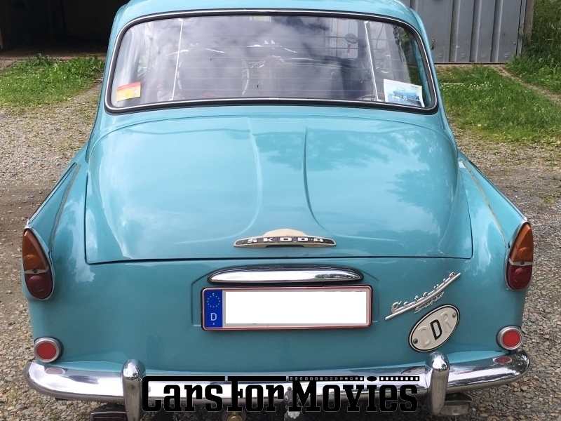 CarsForMovies | Skoda Octavia Super 1963 Tschechien Blau Weiß Zivilfahrzeug Limousine Baden-Württemberg 3917 Oldtimer Ostblock Tschechoslowakei