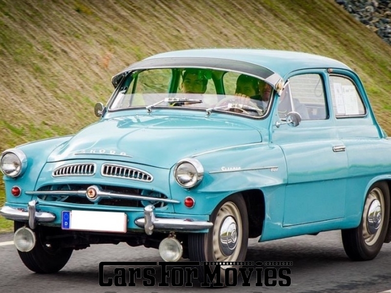 CarsForMovies | Skoda Octavia Super 1963 Tschechien Blau Weiß Zivilfahrzeug Limousine Baden-Württemberg 3917 Oldtimer Ostblock Tschechoslowakei