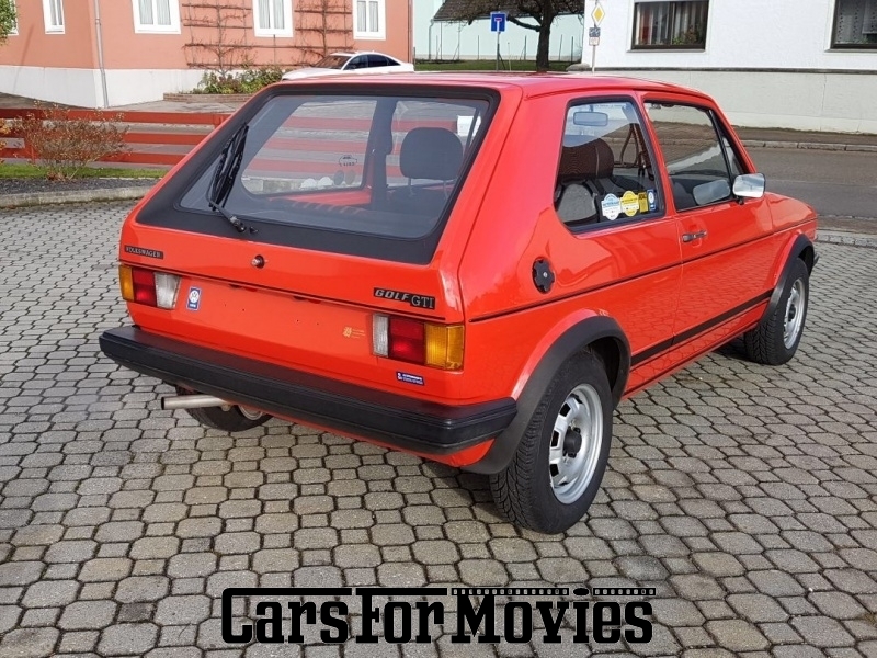 CarsForMovies | VW Golf 1 GTI 1978 Deutschland Rot Sonstige Zivilfahrzeug Limousine Bayern 3945 