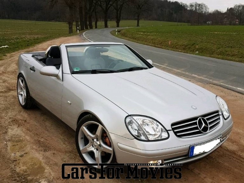CarsForMovies | Mercedes Benz SLK 1999 Deutschland Silber Schwarz Zivilfahrzeug Cabrio Niedersachsen 4023 