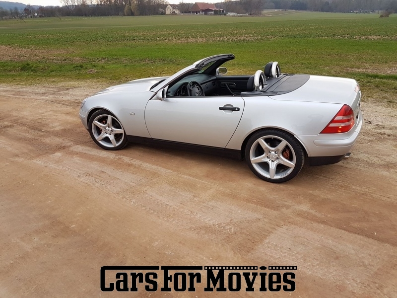 CarsForMovies | Mercedes Benz SLK 1999 Deutschland Silber Schwarz Zivilfahrzeug Cabrio Niedersachsen 4023 