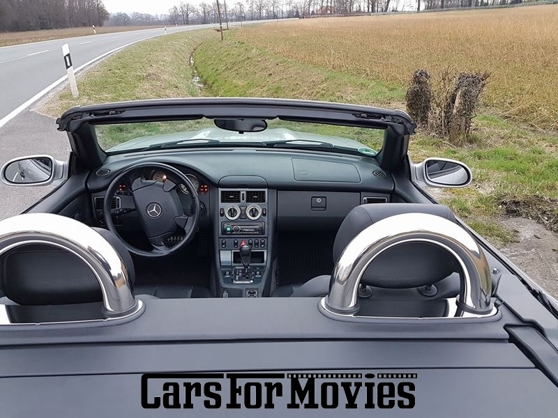 CarsForMovies | Mercedes Benz SLK 1999 Deutschland Silber Schwarz Zivilfahrzeug Cabrio Niedersachsen 4023 