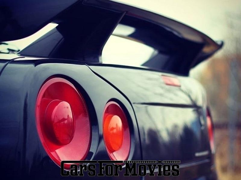 CarsForMovies | Nissan Skyline R34 GTT (Rechtslenker) 1998 Japan Schwarz Sonstige Zivilfahrzeug Sportwagen Berlin 4038 Custom Tuning Carbon Heckspoiler Rechtslenker rhd