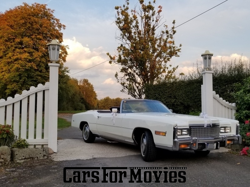 CarsForMovies | Cadillac Eldorado Convertible 1976 USA Weiß Braun Zivilfahrzeug Cabrio Nordrhein-Westfalen 4090 Oldtimer