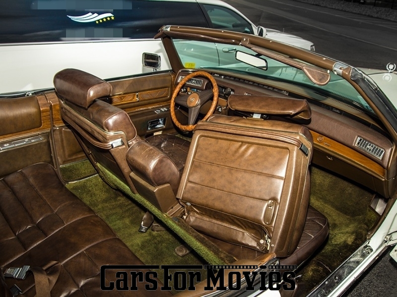 CarsForMovies | Cadillac Eldorado Convertible 1976 USA Weiß Braun Zivilfahrzeug Cabrio Nordrhein-Westfalen 4090 Oldtimer