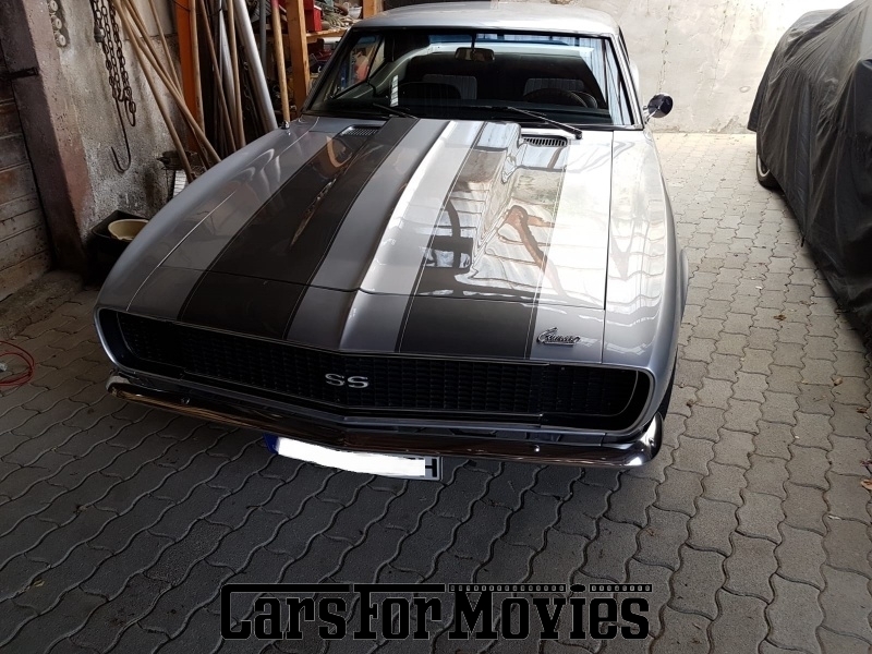 CarsForMovies | Chevrolet  Camaro SS 1967 USA Silber Schwarz Zivilfahrzeug Muscle Car Bayern 4128 Oldtimer Classic Lude