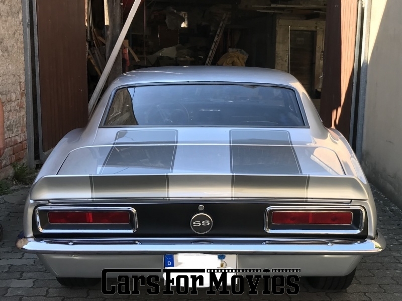 CarsForMovies | Chevrolet  Camaro SS 1967 USA Silber Schwarz Zivilfahrzeug Muscle Car Bayern 4128 Oldtimer Classic Lude