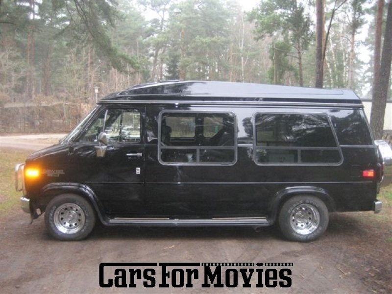 CarsForMovies | Chevrolet  Van G20 1990 USA Schwarz Grau Zivilfahrzeug Bus Berlin 4201 